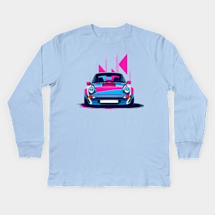 Porsche 930 Turbo Kids Long Sleeve T-Shirt